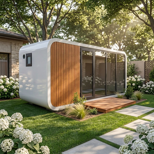 Casa Prefabricada Completa Tipo Cabaña Apple, Móvil y Popular, en Venta, Oficina Portátil Prefabricada de 20 y 40 Pies, Casa Contenedor para Exteriores - Product Image 3