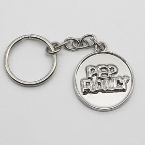<b>Customized</b> Gold Plated Keychain with Rhinestone Metal Zinc Alloy Iron 2D Soft Enamel Sisterhood Keyring - Product Image 3