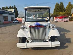 Autobús y Coche Eléctrico Clásico Vintage Mercedes de 11 Plazas, Batería de 72V, Velocidad de 30km/h, Funcionamiento Suave para Viajes Turísticos - Product Image 2