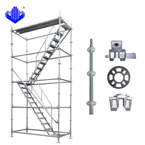 Cuplock_scaffold_system d'Italie Cuplock Production Ledger Échafaudage Ringlock Construction galvanisée à chaud - Product Image 1