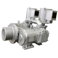 Compresor de Aire Portátil de Alta Eficiencia y Ahorro de Energía Bohai de Doble Cilindro y 37kw, Sin Aceite, con Bomba