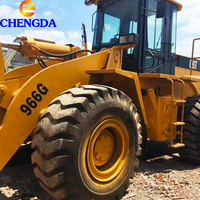 Backhoe Loader Mini Wheel Loader 966G Dalam Kondisi Baik