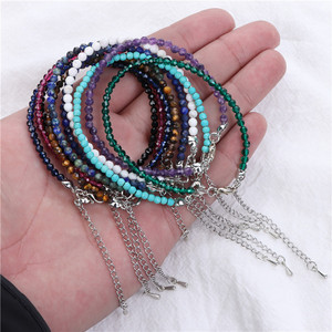 สร้อยข้อมือผู้หญิงแบบวงเดียวขนาด 3 มม. รุ่น Universal Cut Ximang Beading ขายดี - Product Image 4