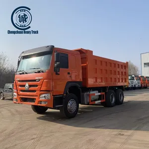Ethiopia Sino HOWO 6x4 16 20 mét khối 10 bánh xe tipper xe tải khai thác mỏ xe tải để bán sử dụng và mới động cơ diesel đơn vị tổng