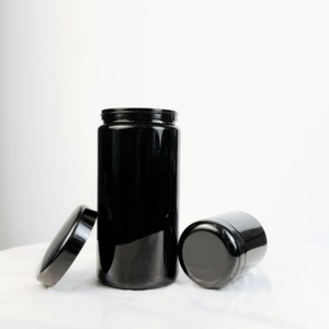 Hũ thủy tinh đựng thực phẩm, thảo mộc, màu đen tím tự nhiên, chống tia UV, có nắp bakelite, dung tích 50ml 100ml 150ml 200ml 250ml 500ml 1L - Product Image 5
