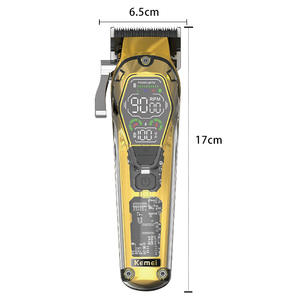 Tondeuse à cheveux électrique Kemei Km 1806, moteur sans balais, corps en métal, écran numérique, outil de coupe de cheveux professionnel - Product Image 2