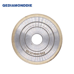 3mm 4mm 6mm 8mm 10mm Thickness Pencil Edge Diamond <b>Grinding</b> <b>Wheel</b> Metal Bond Glass <b>Grinding</b> <b>Wheel</b> for Glass Edging Machine - Product Image 2