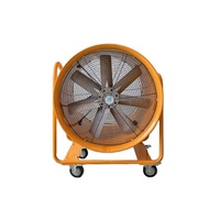 Ventilateur industriel mobile, ventilateur de ventilation portable de 24 pouces