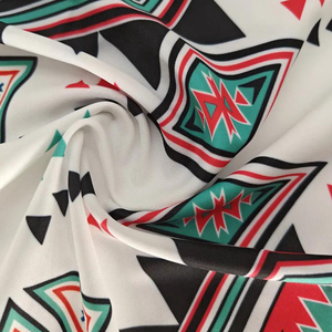 Chất Lượng Cao 82% Polyester 18% Spandex 4 Cách Căng UV Bảo Vệ Quần Áo Bơi Vải Thăng Hoa In Trong Vải - Product Image 3