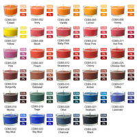 Colorant liquide multi-usage 1 kg pour bougies, haute concentration, multicolore/personnalisé pour la fabrication de bougies en cire de soja, cire d'abeille, cire gel, en vrac
