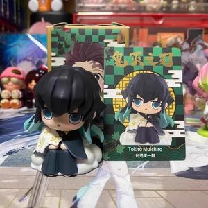 Figurines Demon Slayer Série Fleur de Naissance Boîte Mystère Jouets Tendance Anime Décorations de Bureau à Collectionner - Product Image 5
