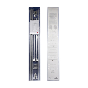 Barre de <span class=keywords><strong>rideau</strong></span> de douche courbée réglable, en aluminium, salle de bain, 3*1m, <span class=keywords><strong>tringle</strong></span> de douche - Product Image 2