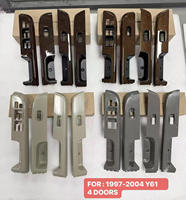 Panneau de commande des vitres de porte intérieure 4 portes pour Nissan Patrol Y61 1997-2004, cadre de commande du repose-bras de porte, pièce de rechange OE