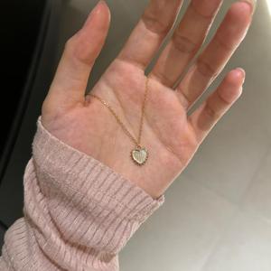 Collana con Ciondolo a Cuore in Argento Sterling 925 Puro per Donna, Gioielleria Fine Dylam - Product Image 5