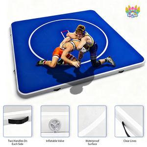 Tapis de lutte gonflable 10' x 10' Tappetino Da Wrestling Gonfiabile Inflable Mat Jiujitsu - Product Image 3