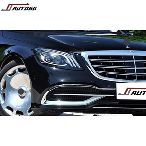 Kit de carrosserie de conversion de modification automobile pour Benz <span class=keywords><strong>Classe</strong></span> <span class=keywords><strong>S</strong></span> W221 2007 2008 2009 <span class=keywords><strong>2010</strong></span> 2011 à style Maybach W222 Pare-chocs avant arrière - Product Image 6
