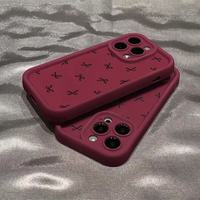 Étui de protection antichoc en TPU noir avec motif nœud papillon et design d'objectif en échelle pour iPhone 12 13 14 15 16 17 18 Pro Max