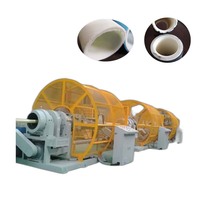 Tuyaux renforcés en plastique à haute pression de jwell RTP pipe Composite torsadé faisant la machine