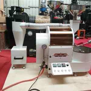 Máquina tostadora de Café profesional con control PLC para cafeterías domésticas y aplicaciones industriales - Product Image 1