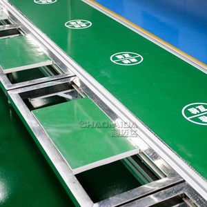Cinta transportadora de pvc personalizada OEM, cinta transportadora de pvc de estructura simple, línea de productos, línea de montaje electrónica - Product Image 3