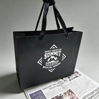 Sacs cadeaux en papier de luxe écologiques, sacs cadeaux en papier personnalisés, personnalisez votre logo de marque pour toutes les occasions avec poignée