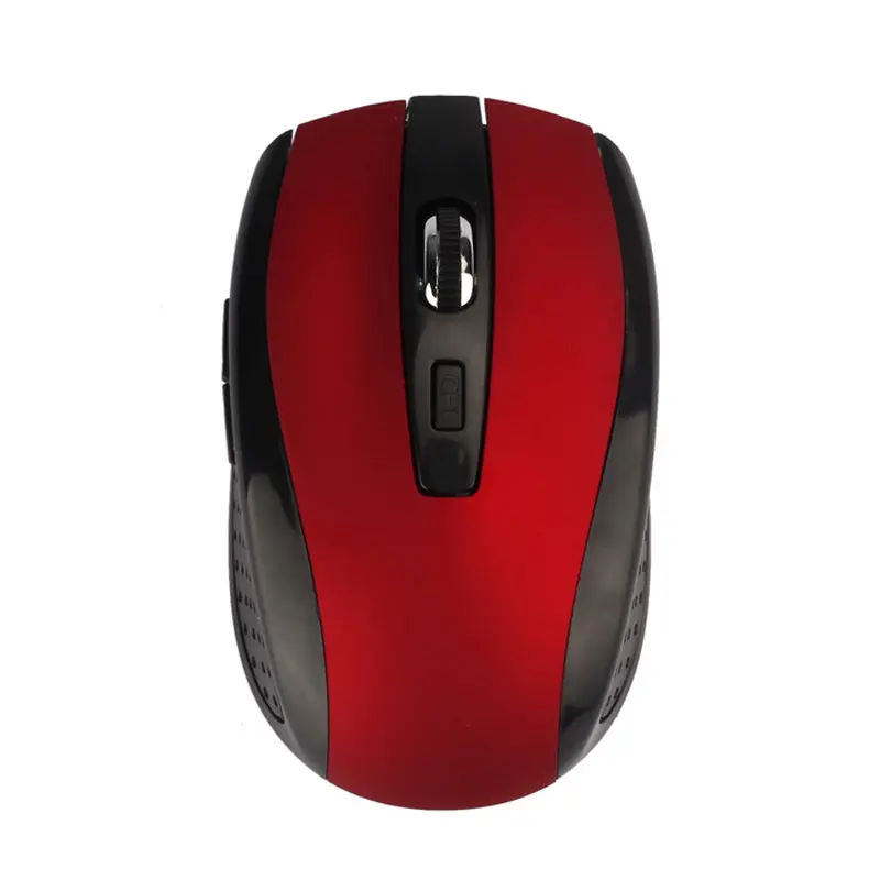 Amazon Microsoft Notebook Compatible Red 1600 DPI Wireless Computer Mobile Mouse for PC with USB