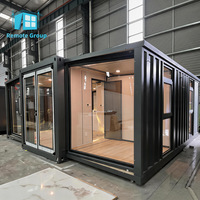 Maison conteneur moderne, personnalisable à distance, respirante, pour la vie en extérieur, le travail, les toilettes, bureau modulaire préfabriqué, usage résidentiel