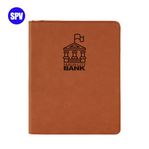 Portafolio de piezas en blanco para grabado láser, portafolio de cuero con cremallera, para láser - Product Image 5