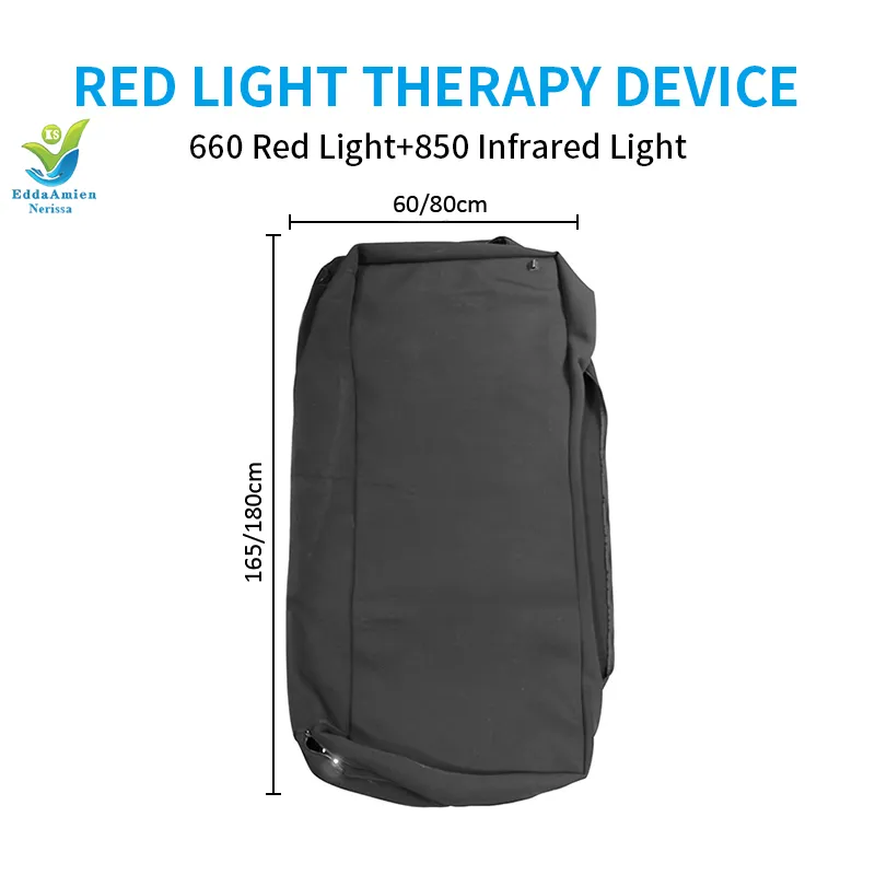 Hot Selling Near Infrared Red Light 660nm 850nm full body Thermal Heated Slimming Blanket for pain Release