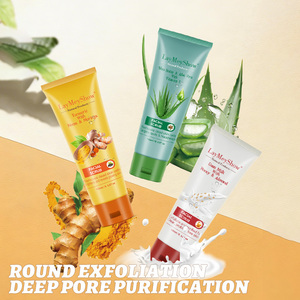 <span class=keywords><strong>Gommage</strong></span> exfoliant pour le <span class=keywords><strong>visage</strong></span> au <span class=keywords><strong>lait</strong></span> <span class=keywords><strong>de</strong></span> chèvre naturel avec du miel et <span class=keywords><strong>de</strong></span> l'amande, nettoyant purifiant pour une peau sans problèmes - Product Image 3