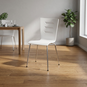 Silla de Comedor Cuadrada Moderna de Madera Desmontable con 3 Líneas Apilables para Uso en el Hogar y la Cocina CHAO CHING Taiwán - Product Image 3