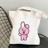 Sac en toile personnalisé de 10 oz avec cordon de serrage, emballage cadeau en tissu blanc pour produits de vente au détail
