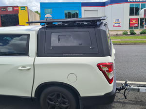 4x4 Camion <span class=keywords><strong>Alu</strong></span> <span class=keywords><strong>Cab</strong></span> Auvent Camper Pickup Chevrolet Silverado Auvent Avec Échelle pour Ford Maverick Ssangyong Musso - Product Image 6