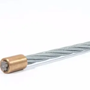 Haste de fio de aço galvanizado de alto carbono para amortecedor de vibração