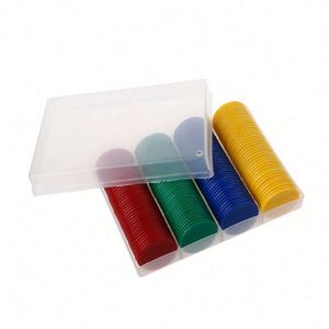 Ensemble de jetons de poker en plastique écologiques de haute qualité personnalisés sans valeur nominale pour casino et jeux de société - Product Image 4