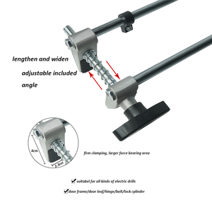 Wijsheid Gereedschap Goede Kwaliteit Timmerwerk Deurslot Jig Kit Gat Zaagopener Installatie Mortising Fitting Jig - Product Image 5