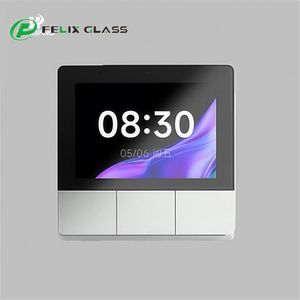 Glass Manufacturer 2mm 3mm 4mm 5mm 6mm Display Cover Glass Smart Home <b>Touch</b> Screen Glass Light Wall <b>Switch</b> Panel Cover Glass - Product Image 1