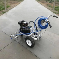 Machine de marquage routier à pulvérisation à froid avec pompe à diaphragme, haute précision, protection IP55, 6,5 CV, recommandée par les clients