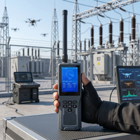 sistem detektor radar mobil, laser escort, penghitung kecepatan, senjata, sistem drone