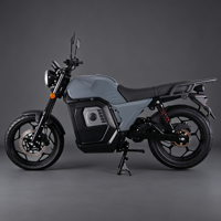 Moto électrique rétro 72V40A à démarrage à distance et charge rapide en 4h, fournie directement par l'usine