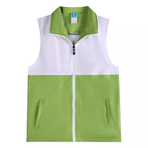 เสื้อกั๊กสะท้อนแสงเพื่อความปลอดภัย แบบยูนิเซ็กซ์ บาง น้ำหนักเบา ชุดทำงานฤดูใบไม้ร่วง ชุดยูนิฟอร์มที่มองเห็นได้ชัดเจนสำหรับกิจกรรมสาธารณะ - Product Image 3