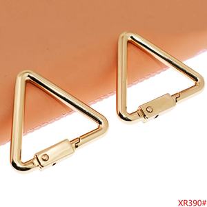 Metalen Driehoekige Veerpoortgesp Handtas Accessoires Metalen Driehoekige Veerspoel Aansluitingsgesp Voor Handtas Sleutelhanger - Product Image 3
