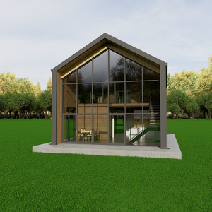 Moderne Luxe Modulaire Geprefabriceerde Villa Twee Verdiepingen 4 Slaapkamer 1 Keuken Lichte Stalen Structuur Eigentijds Modulair Huis - Product Image 1