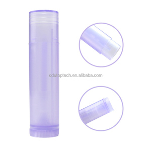 Tùy Chỉnh Đầy Màu Sắc Bán Buôn Trắng Đen Rõ Ràng Mini Lip Balm Bao Bì 5G Rỗng Nhựa Son Môi Ống Lip Stick Ống - Product Image 5