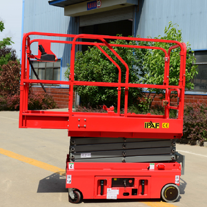 Mini Elevador de Tijera Autopropulsado, Elevador de Tijera Pequeño para el Hogar y Tiendas - Product Image 3