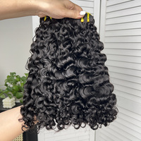 Lots en gros de mèches bouclées brutes birmanes, grade 12A, double tirage, tissage de cheveux humains, cuticules alignées, extensions de cheveux vierges non traités