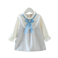 Vêtements pour enfants D3, robe pour filles, petite robe de princesse parfumée, robe bébé deux pièces