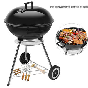 Grilles de <span class=keywords><strong>barbecue</strong></span> au charbon de fer portables détachables de 17 pouces sans fumée - Product Image 2