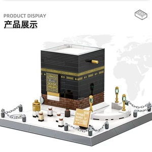 Wange World Architecture Series compatible with LEGO, featuring high‑density small‑particle building models—educational assembly - Product Image 1
