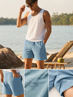 Vente en gros personnalisé 100% nylon tissu tissé doublure en maille double couche séchage rapide élastique cordon de serrage taille shorts décontractés pour hommes en plein air